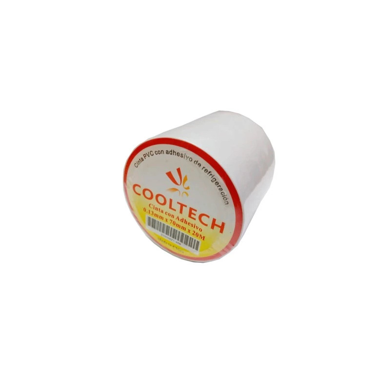 ART-0212 - CINTA PVC S/ADHESIVO BLANCA 20 MTS
