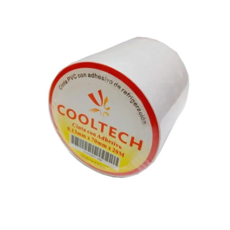 ART-0212 - CINTA PVC S/ADHESIVO BLANCA 20 MTS