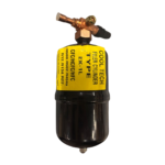 Tanque Recibidor de Líquido Vertical 1 Litro para Refrigeración - Imagen 2