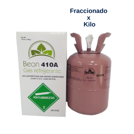 Gas Refrigerante R410A Fraccionado x Kilo