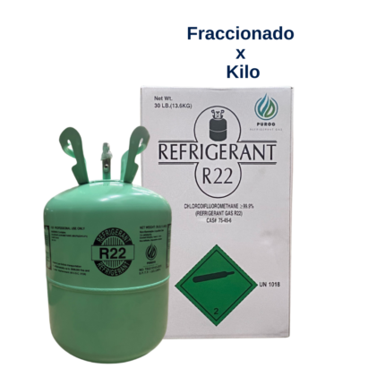 Gas Refrigerante R22 Fraccionado x Kilo