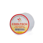 Cinta PVC Blanca sin Adhesivo Rollo 20 Metros para Aire Acondicionado - Refrigeración