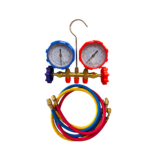 Manifold Doble de Bronce Ice-Wind para R-410A